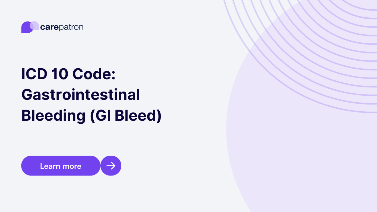 Gastrointestinal Bleeding (GI Bleed) ICD10CM Codes 2023
